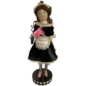 Nutcracker Village French Maid Doll 2005 Collectible Decorative‎ Figurine